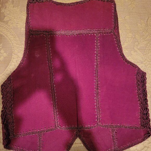 Aztec Influenced Suede Skirt Set - Picture 10 of 16